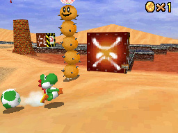 Yoshi in the Desert